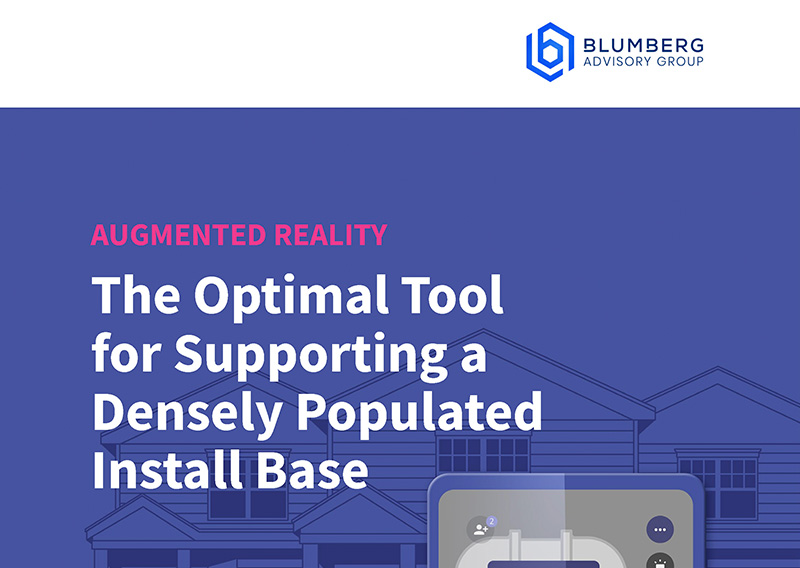 Augmented Reality Optimal Tool for Densely Populated Install Base White Paper