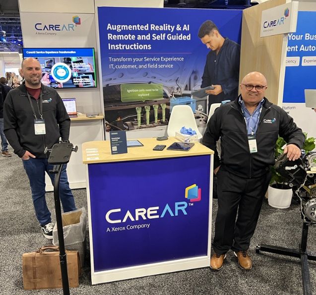 CareAR Knowledge 2023 Booth Img